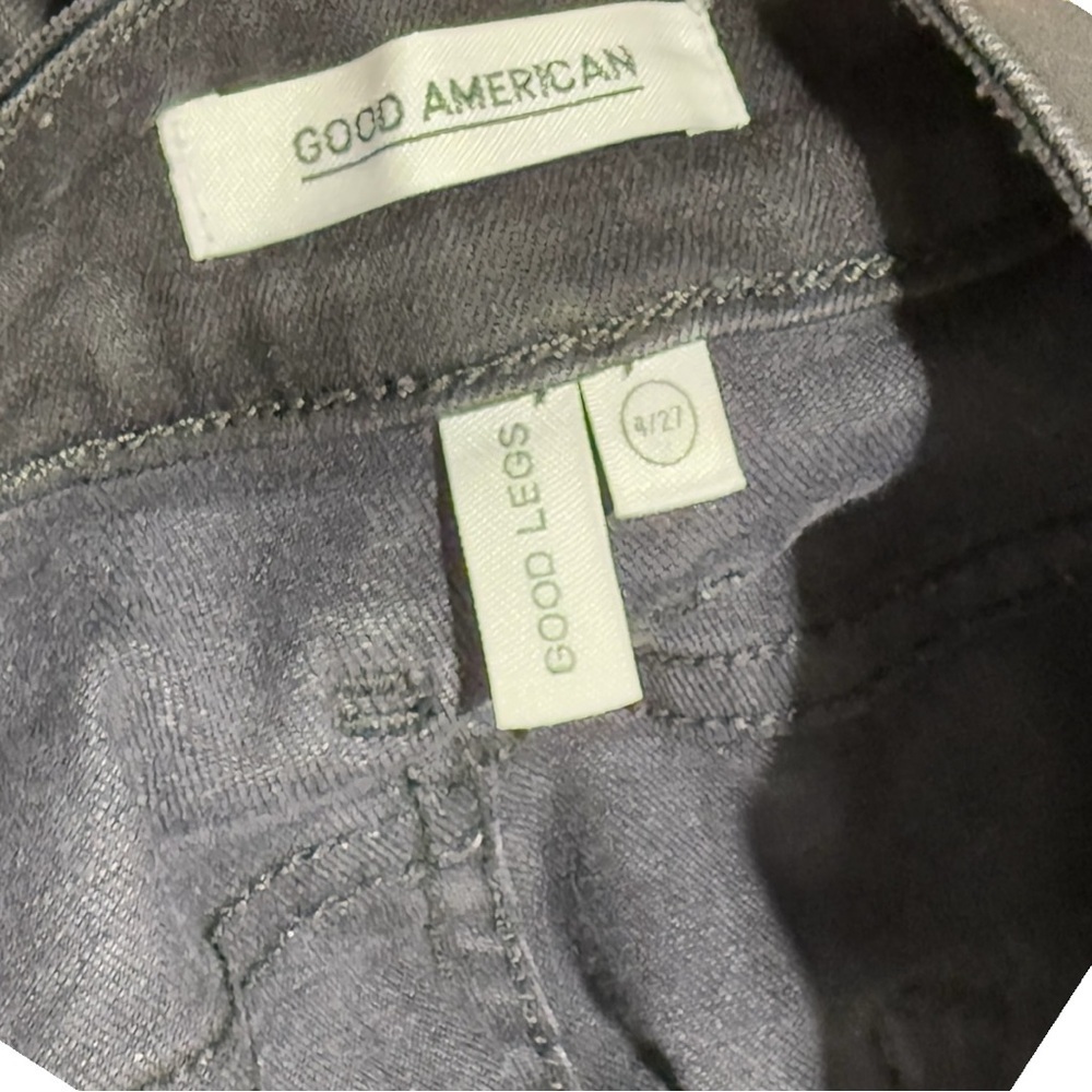 Good American Black High-Rise Skinny Jeans - Picture 12 of 12